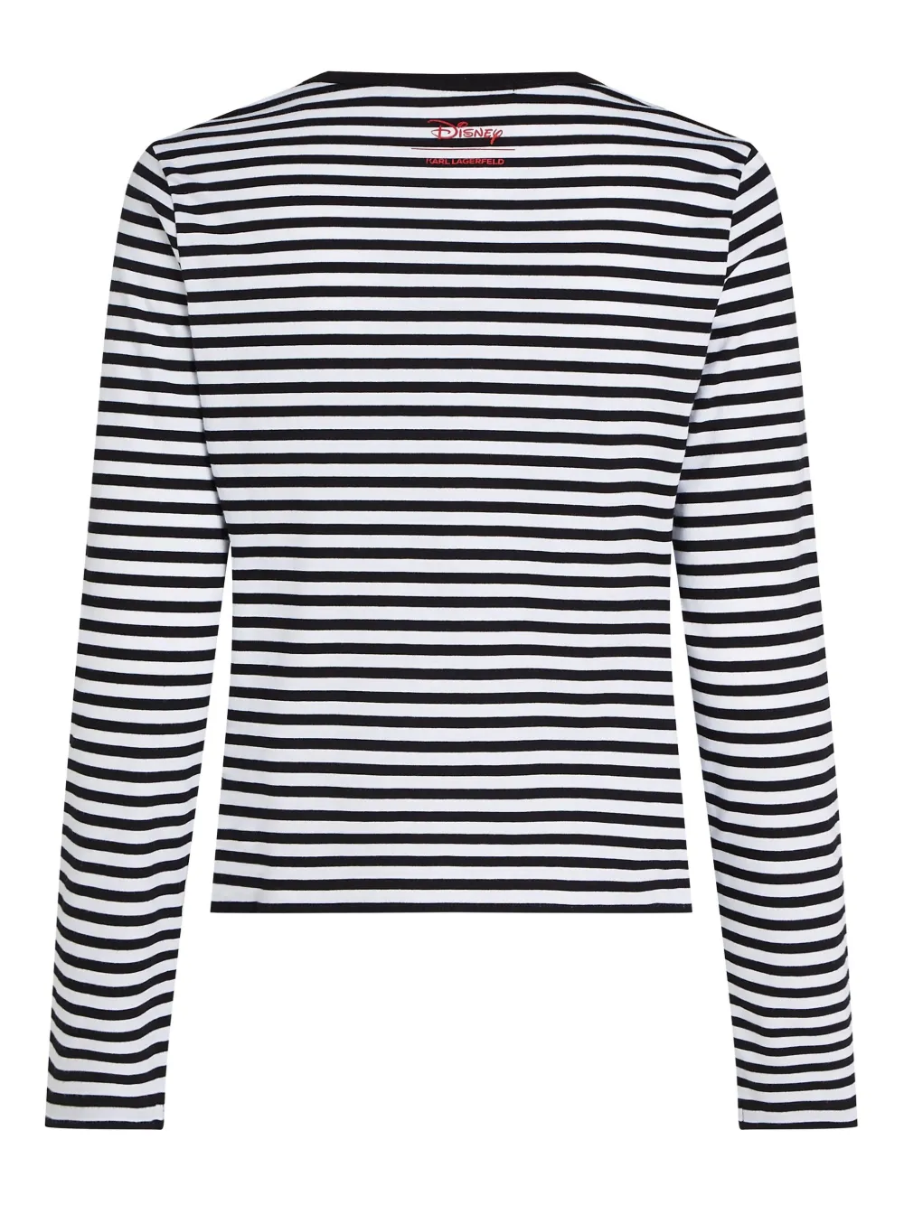 Karl Lagerfeld x Disney gestreept T-shirt Wit