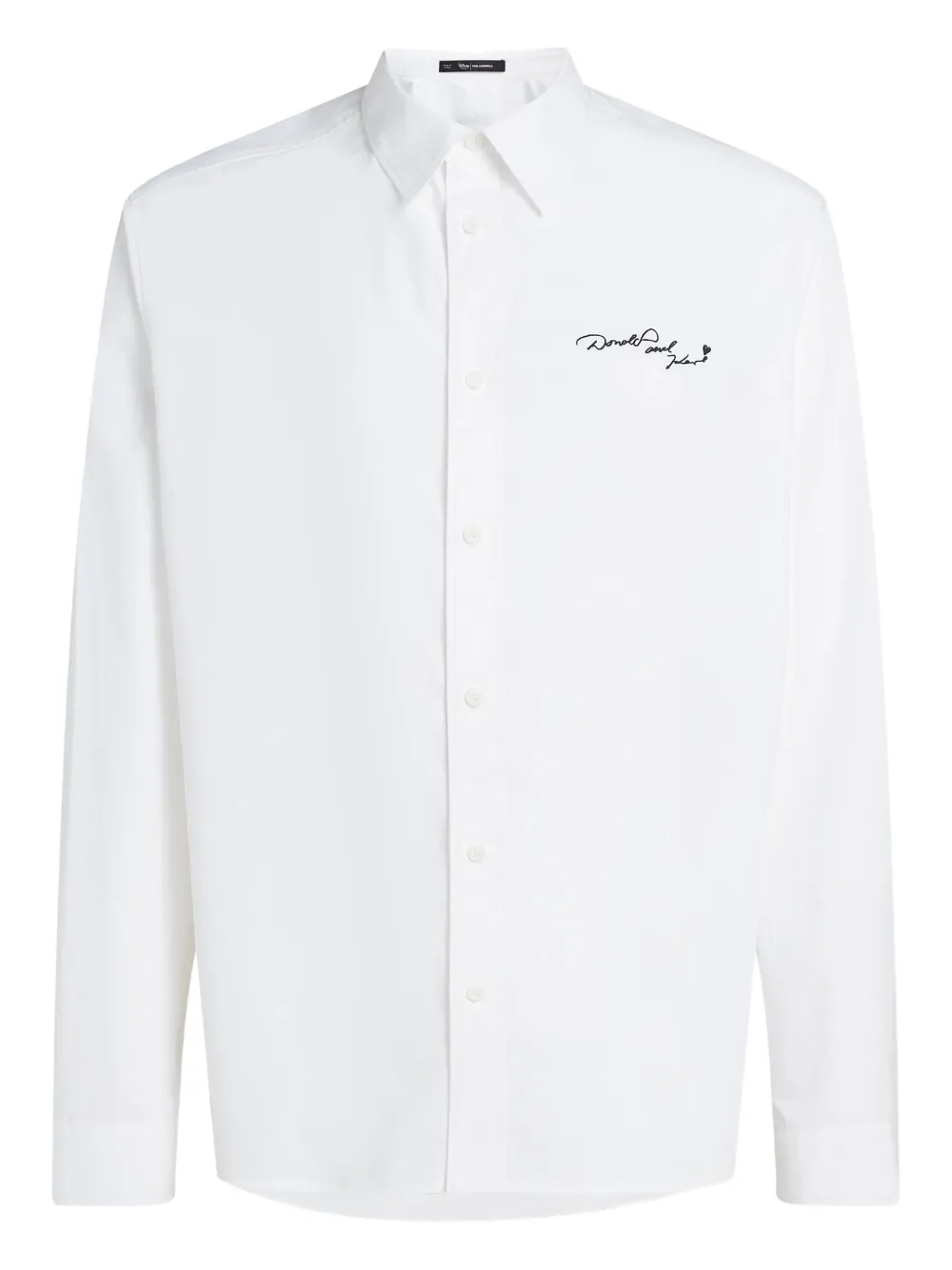 Karl Lagerfeld x Disney コットンシャツ - ホワイト Karl Lagerfeld x Disney コットンシャツ - ホワイト