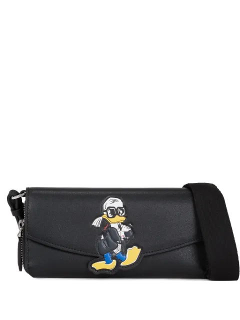 Karl Lagerfeld x Disney Donald Duck-appliqué crossbody bag