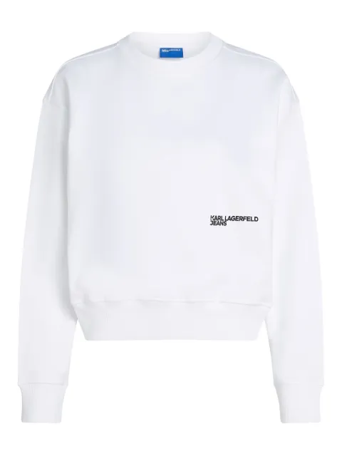 Karl Lagerfeld Jeans sudadera con estampado floral