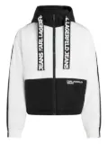 Karl Lagerfeld Jeans two-tone jacket - White