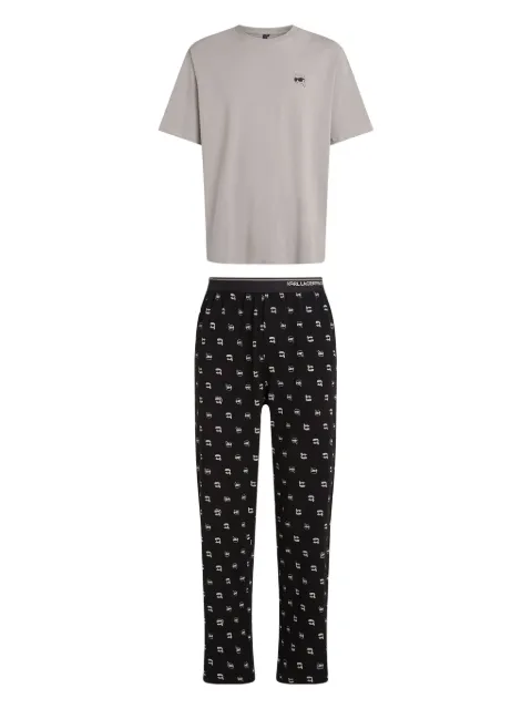 Karl Lagerfeld Ikon-dot pajama set