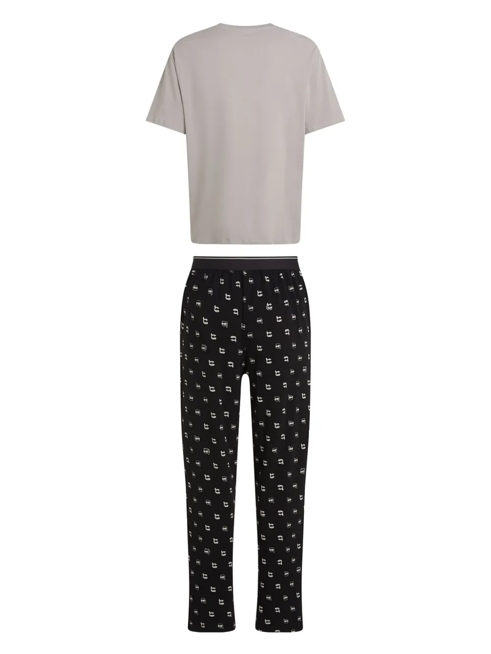 Karl Lagerfeld Conjunto de pijama com poás Ikon | Image 2