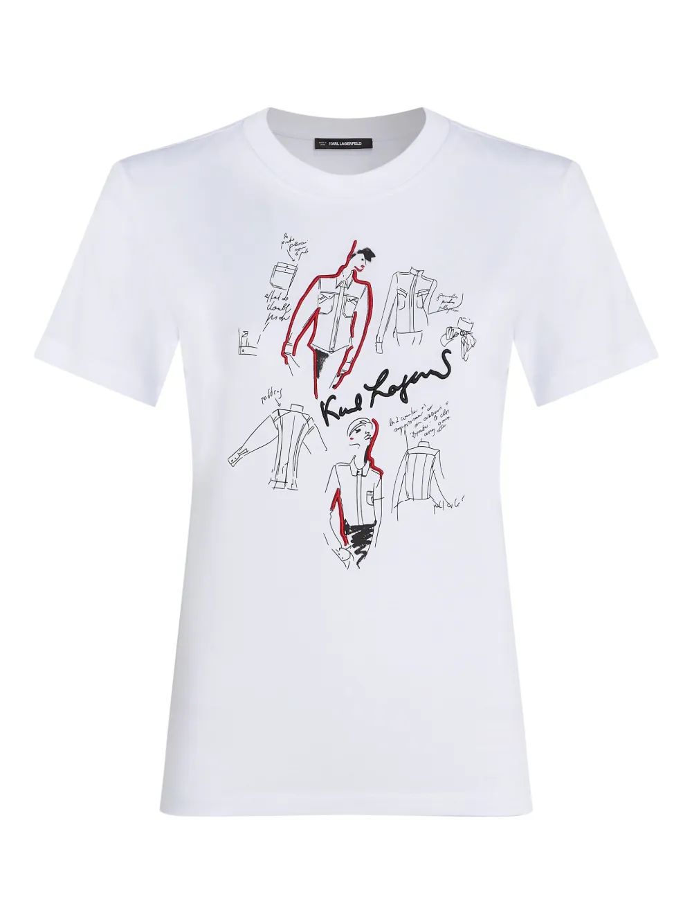 Karl Lagerfeld Karl Series T-shirt Wit