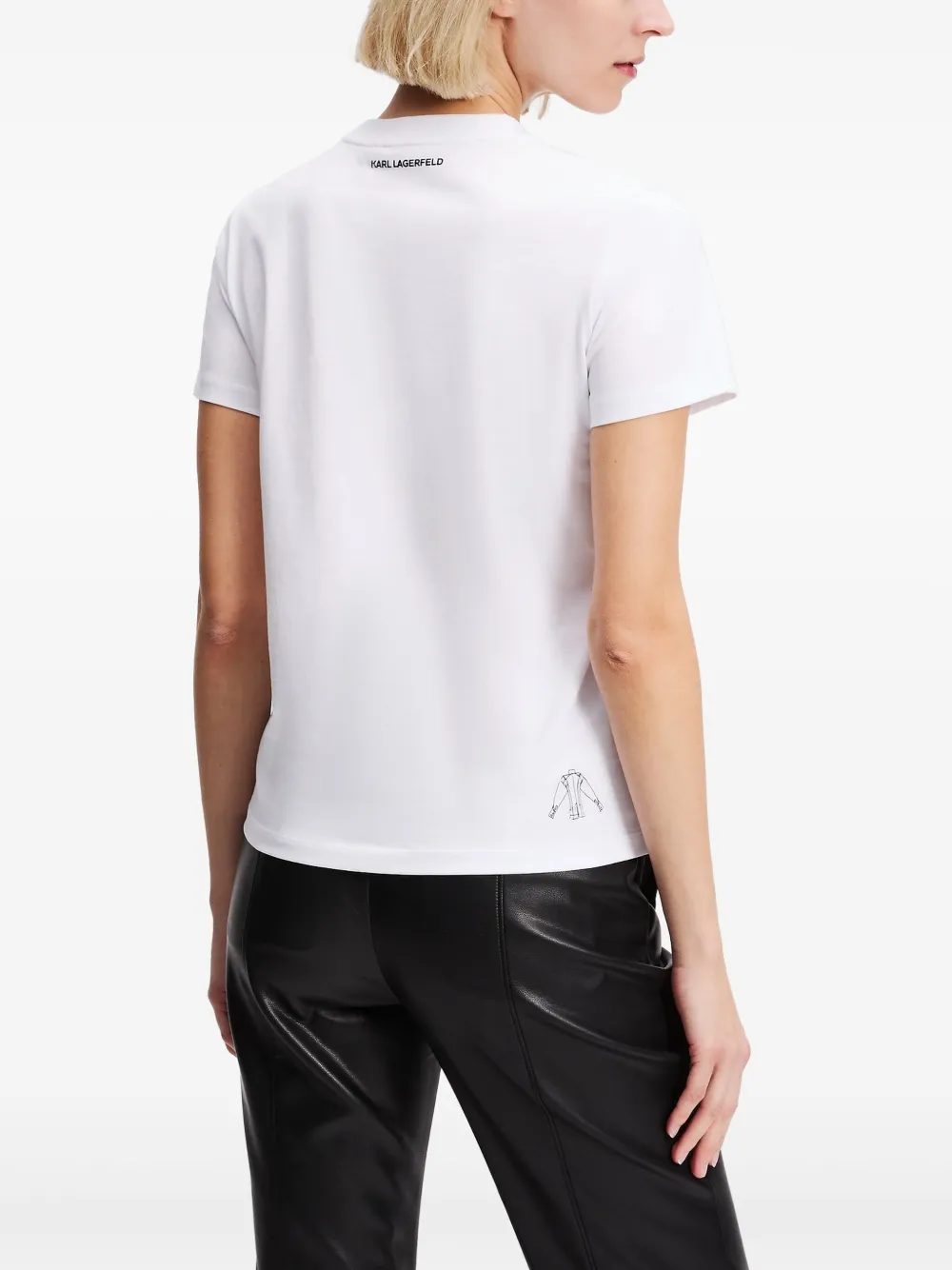 Karl Lagerfeld Karl Series T-shirt Wit