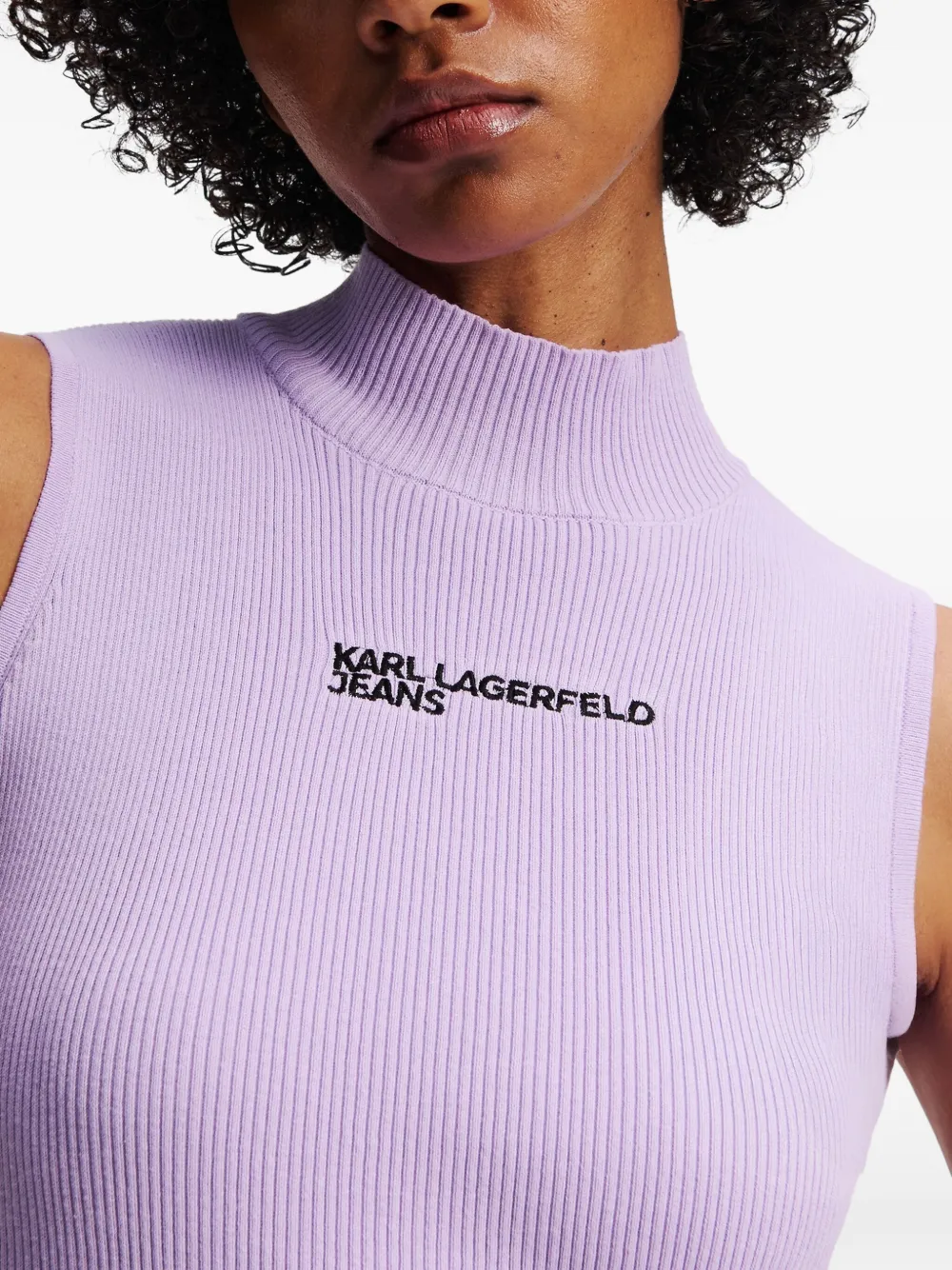 Karl Lagerfeld Jeans Gebreide trui Paars
