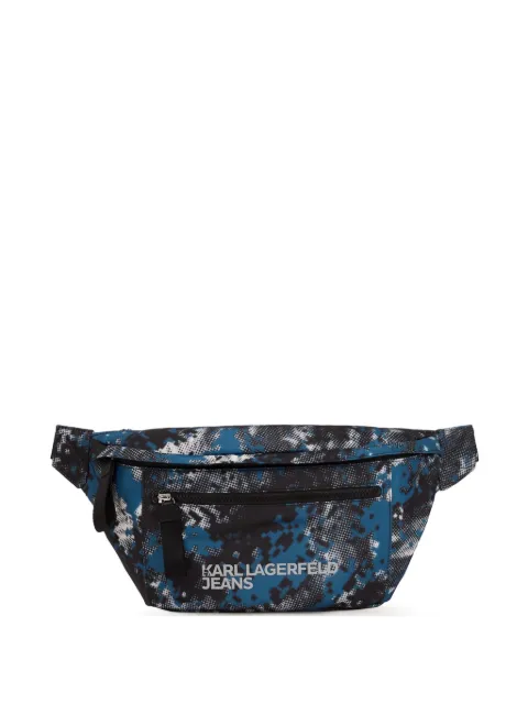 Karl Lagerfeld Jeans all-over print belt bag