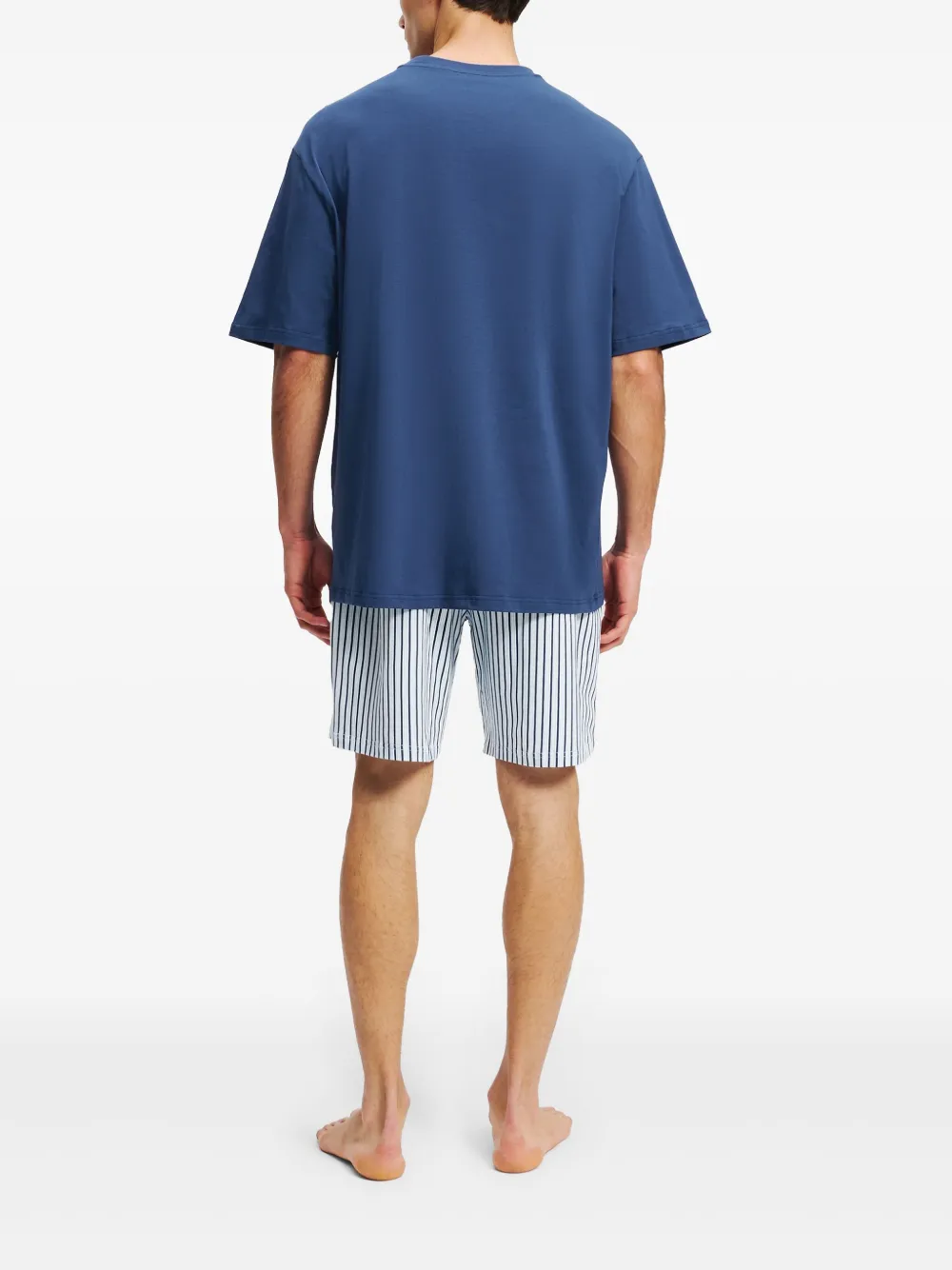 Karl Lagerfeld Gestreepte pyjama Blauw