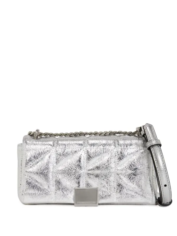 Karl Lagerfeld K/kuilt キルティング ショルダーバッグ | シルバー 