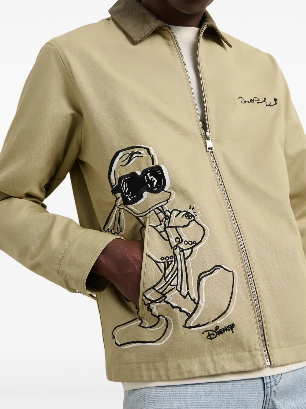 Karl Lagerfeld x Disney canvas jack Beige
