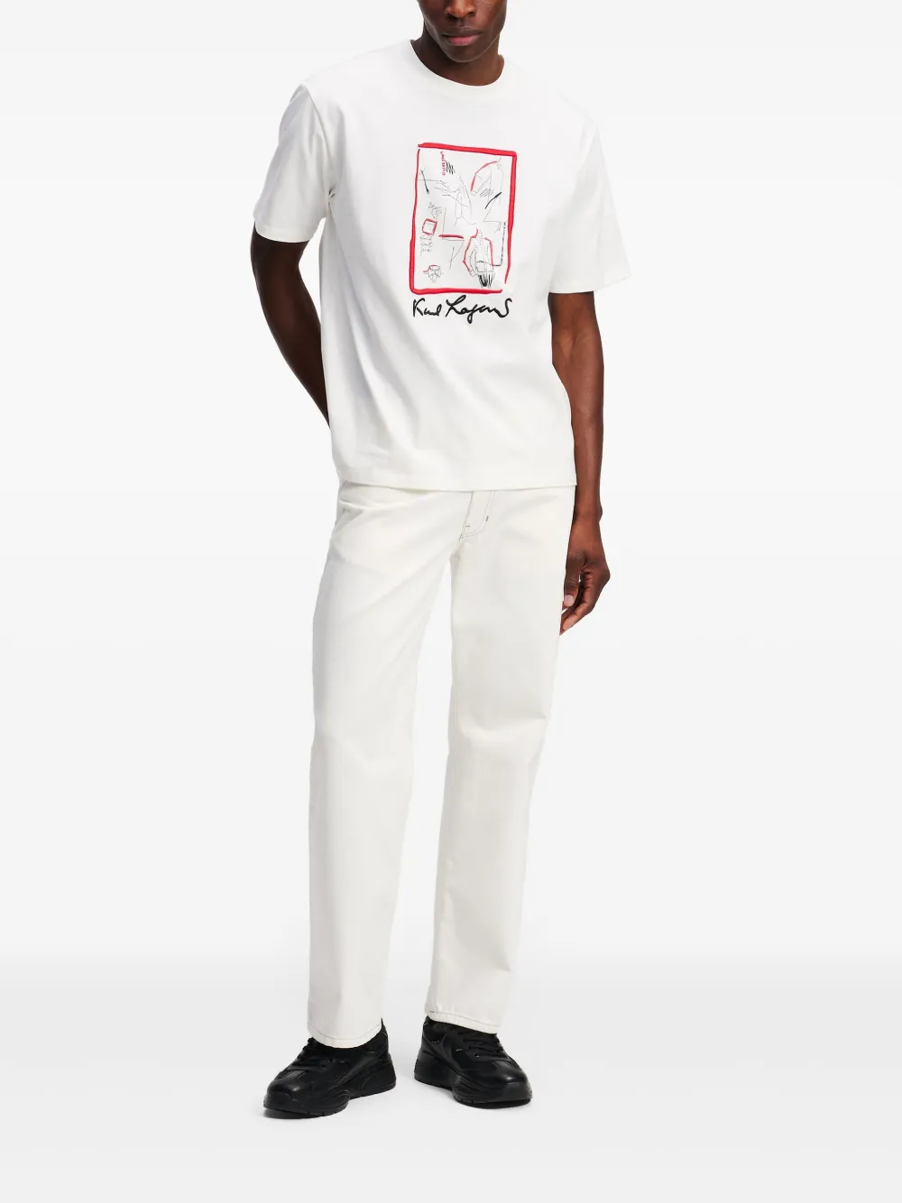 Karl Lagerfeld Karl Series T-shirt - Wit