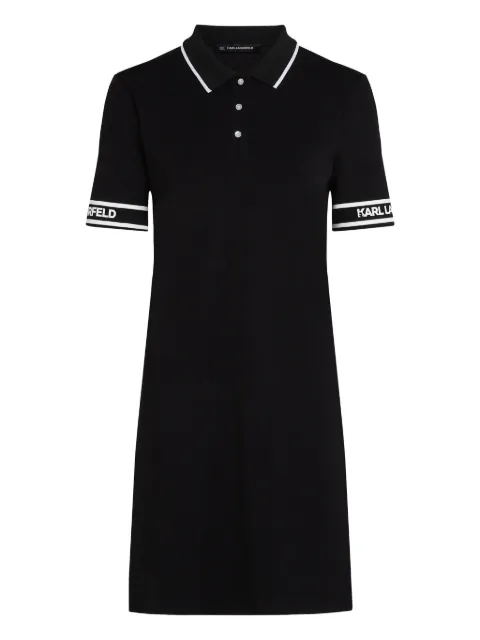 Karl Lagerfeld logo-print mini dress