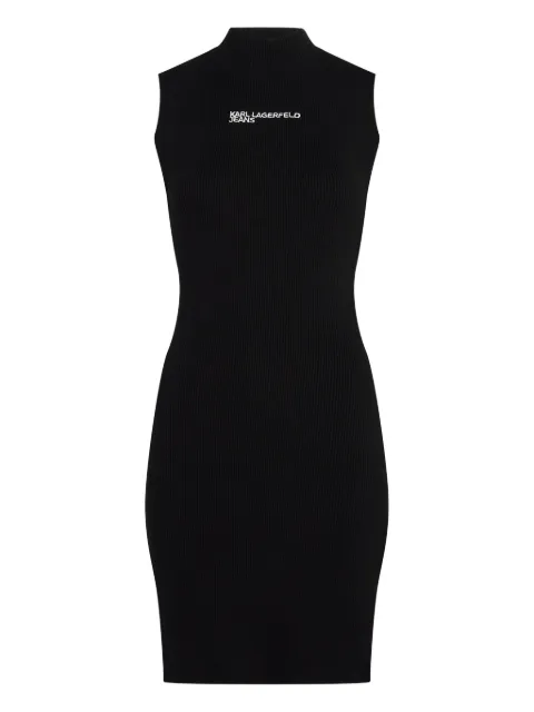 Karl Lagerfeld Jeans logo-print mini dress