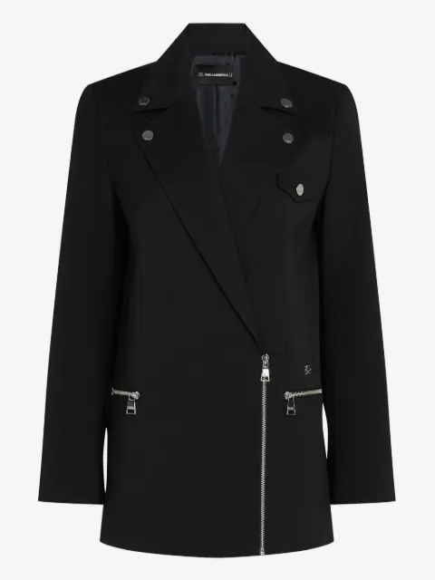 Karl Lagerfeld biker blazer