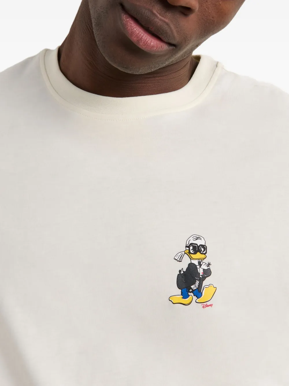 Karl Lagerfeld x Disney T-shirt van biologisch katoen Wit
