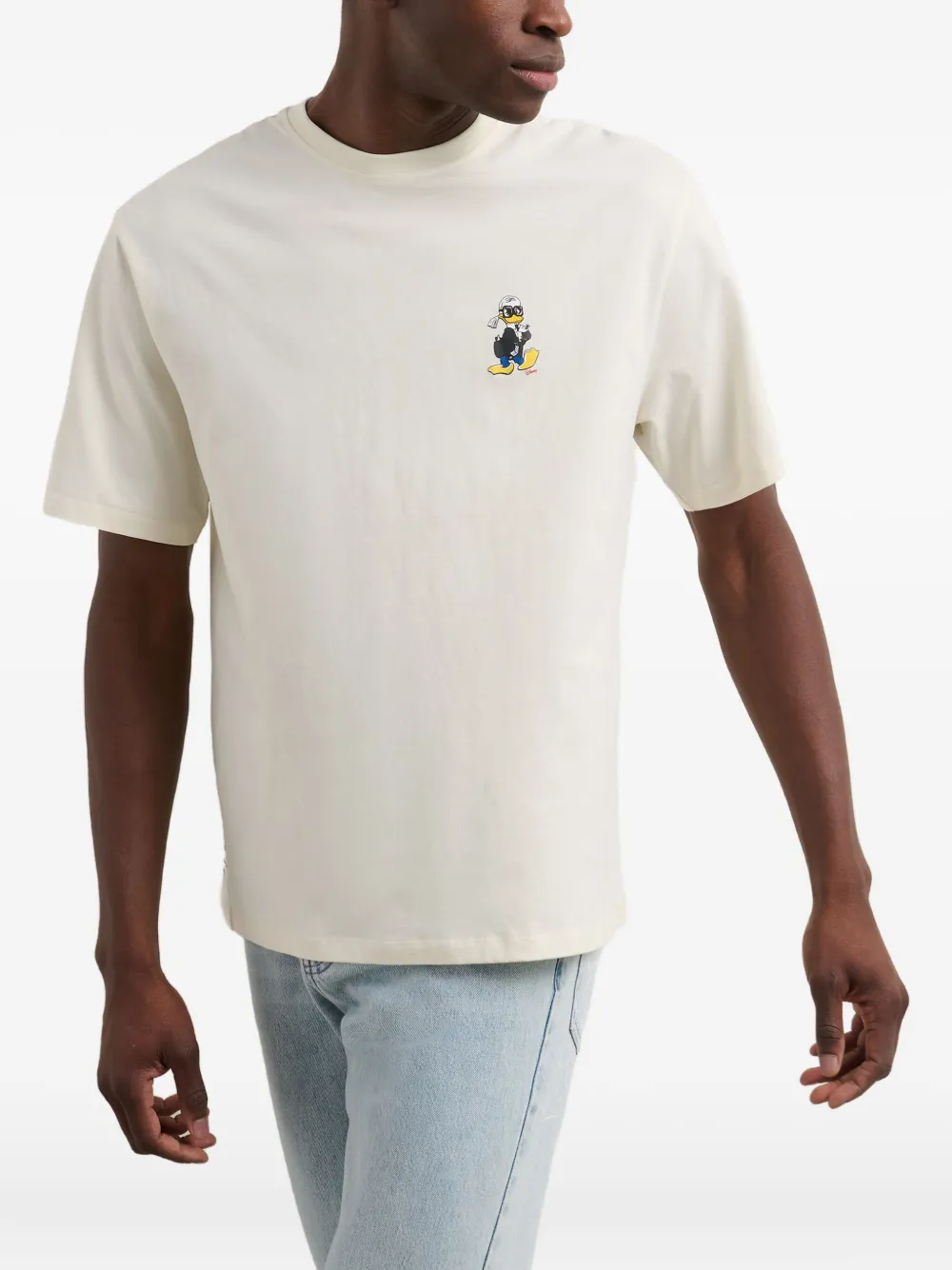 Karl Lagerfeld x Disney T-shirt van biologisch katoen Wit