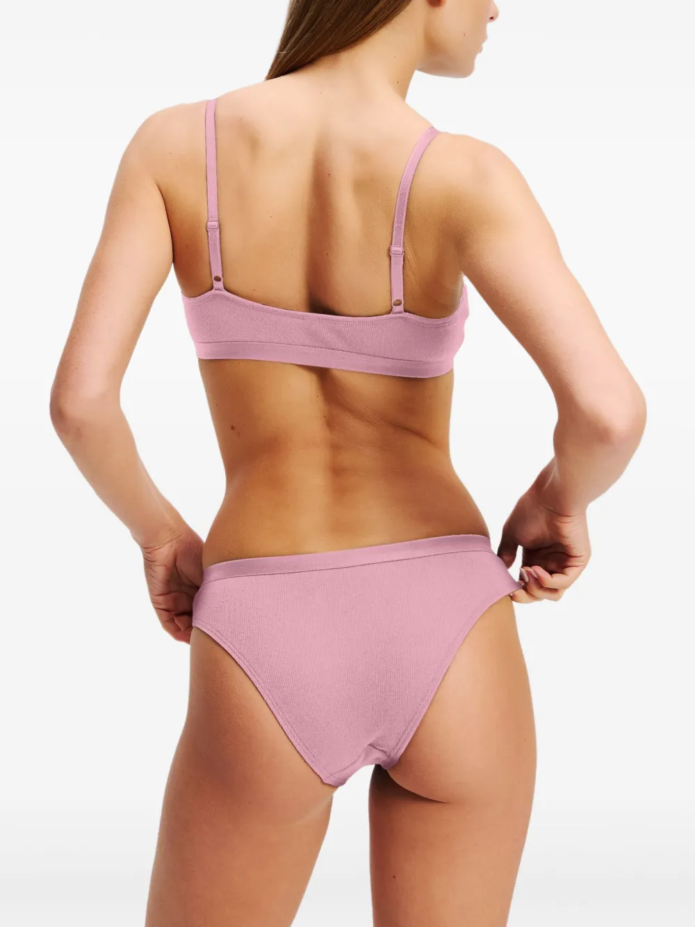Karl Lagerfeld Ikon bralette met detail Roze