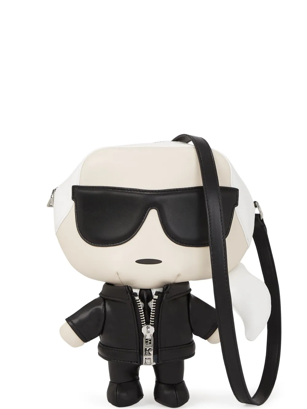 Karl Lagerfeld Ikon ショルダーバッグ - ホワイト Karl Lagerfeld Ikon ショルダーバッグ - ホワイト