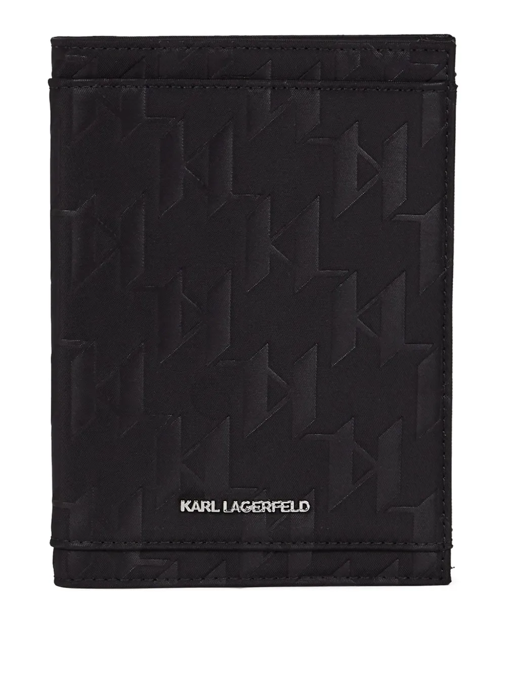 Karl Lagerfeld tarjetero con monograma | negro | Image 1