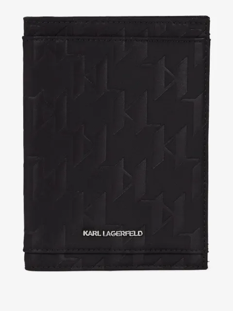 Karl Lagerfeld monogram card holder 