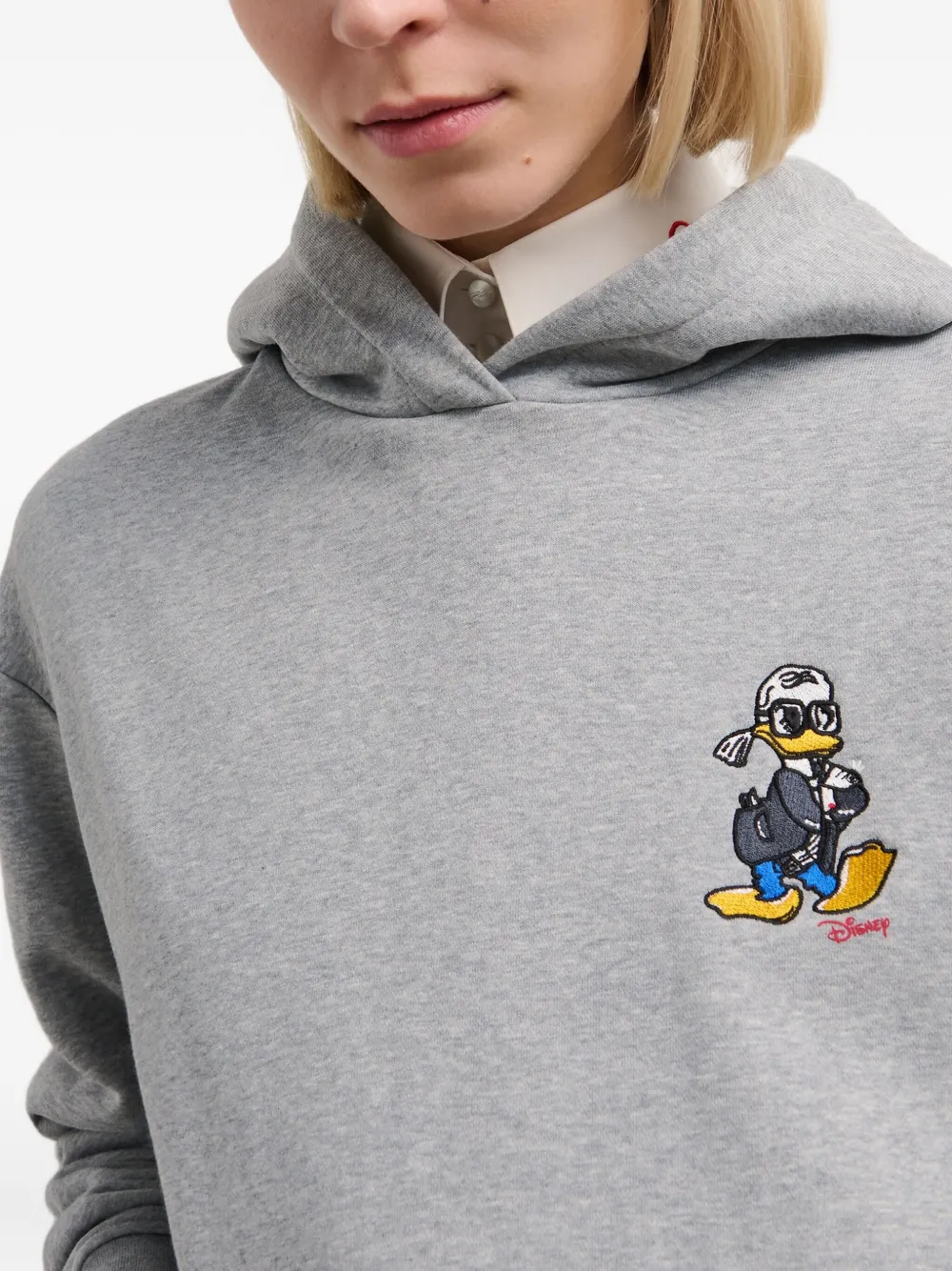 Karl Lagerfeld x Disney hoodie van katoenen blend Grijs