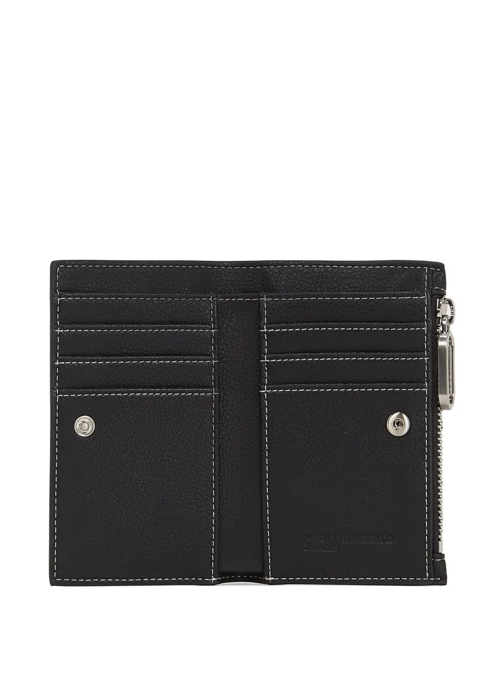 Karl Lagerfeld Jeans Portemonnee met logo Zwart