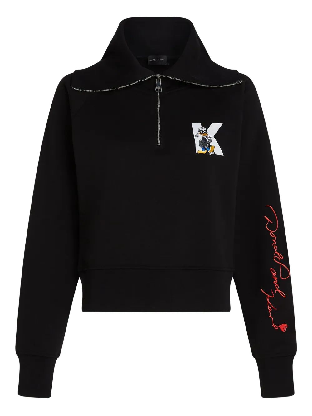 Karl Lagerfeld x Disney スウェットシャツ - ブラック Karl Lagerfeld x Disney スウェットシャツ - ブラック