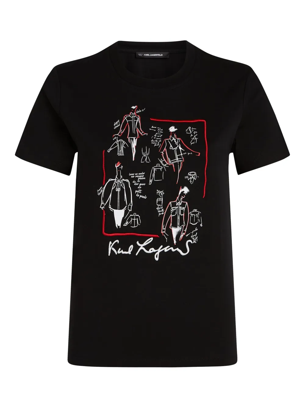 Shop Karl Lagerfeld Karl Series T-shirt