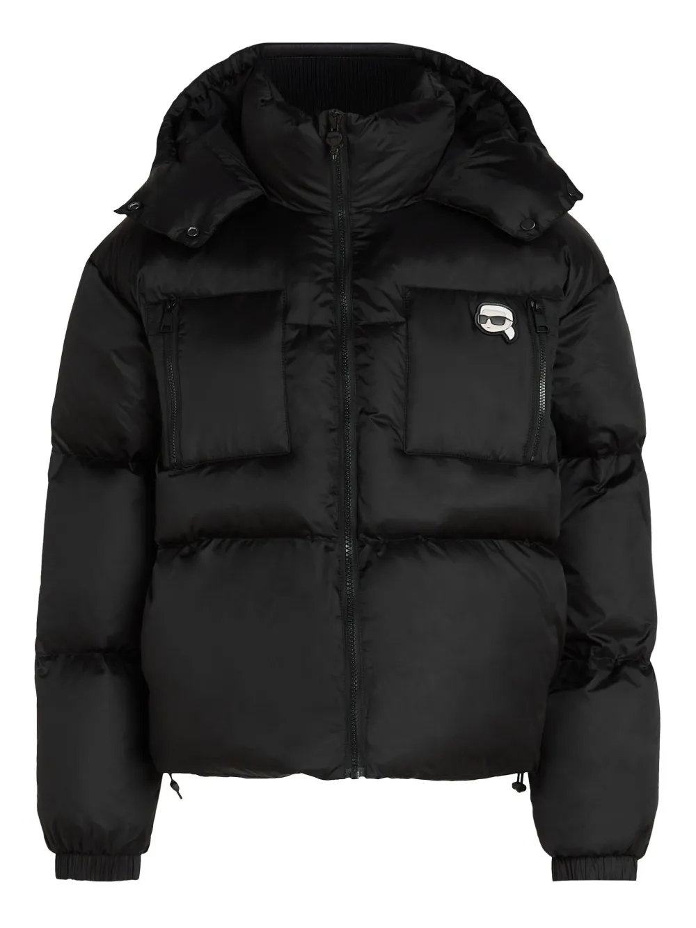 Karl Lagerfeld Ikon donsjack Zwart