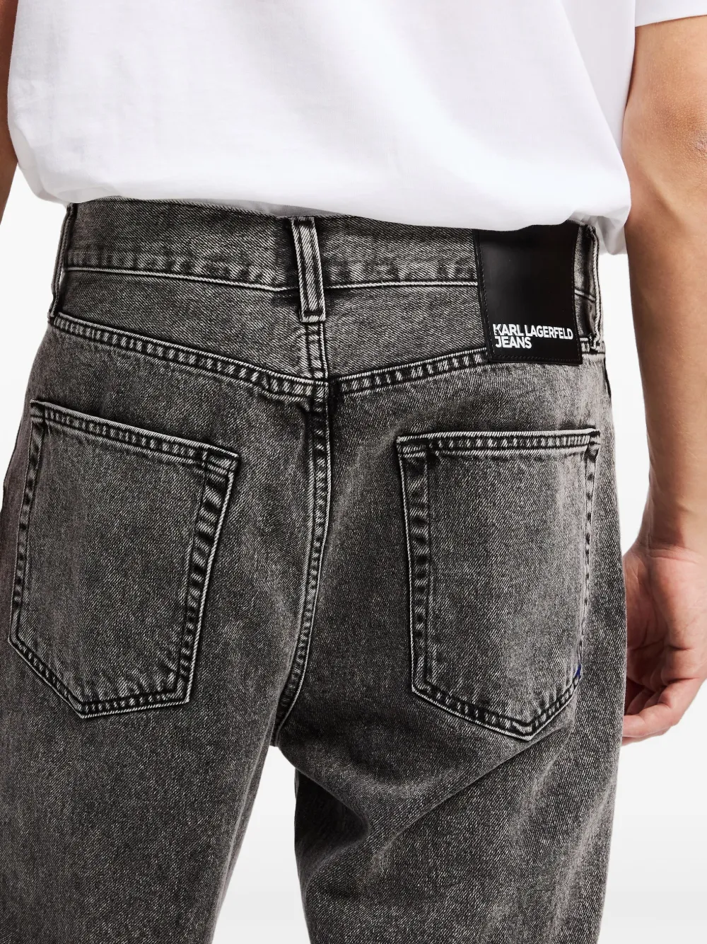 Karl Lagerfeld Jeans Straight jeans Grijs