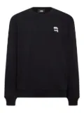 Karl Lagerfeld Ikon-appliqué sweatshirt - Black