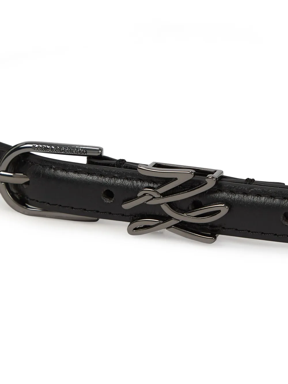Karl Lagerfeld K Autograph riem Zwart