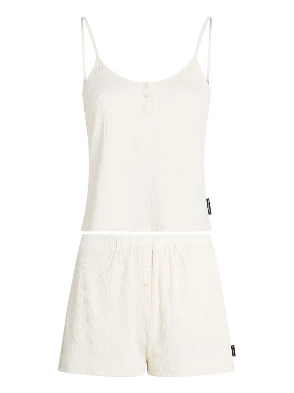 Karl Lagerfeld K Essential pyjama met logo Wit