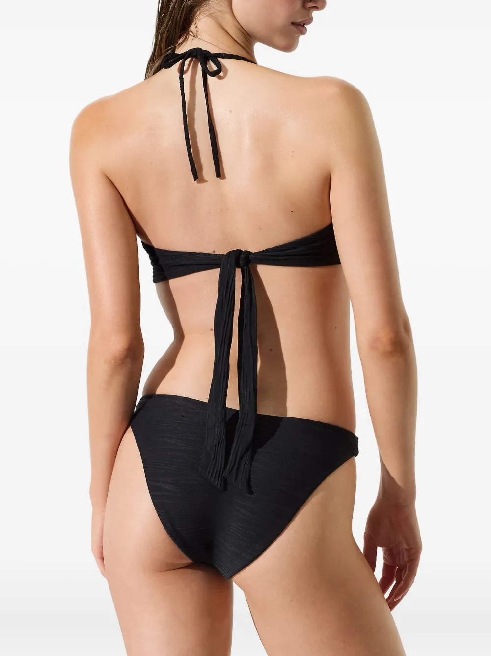 Karl Lagerfeld Bandeau bikinitop Zwart