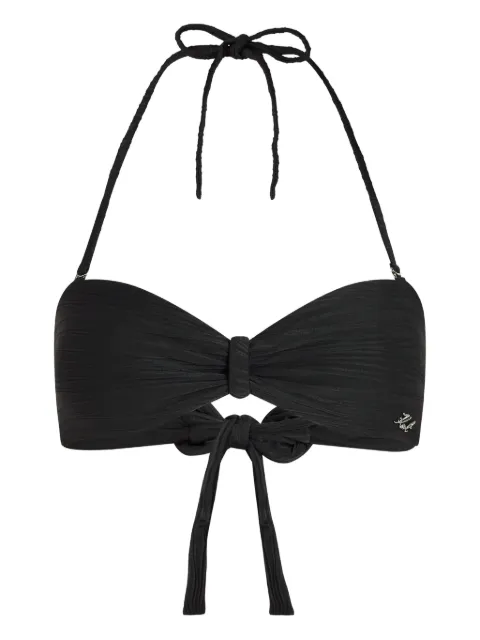 Karl Lagerfeld bandeau bikini top