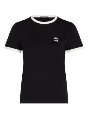 courreges クレージュ Bumpy Contrast T-shirt SIGNATURE CONTRAST T-SHIRT - courrèges (クレージュ)
