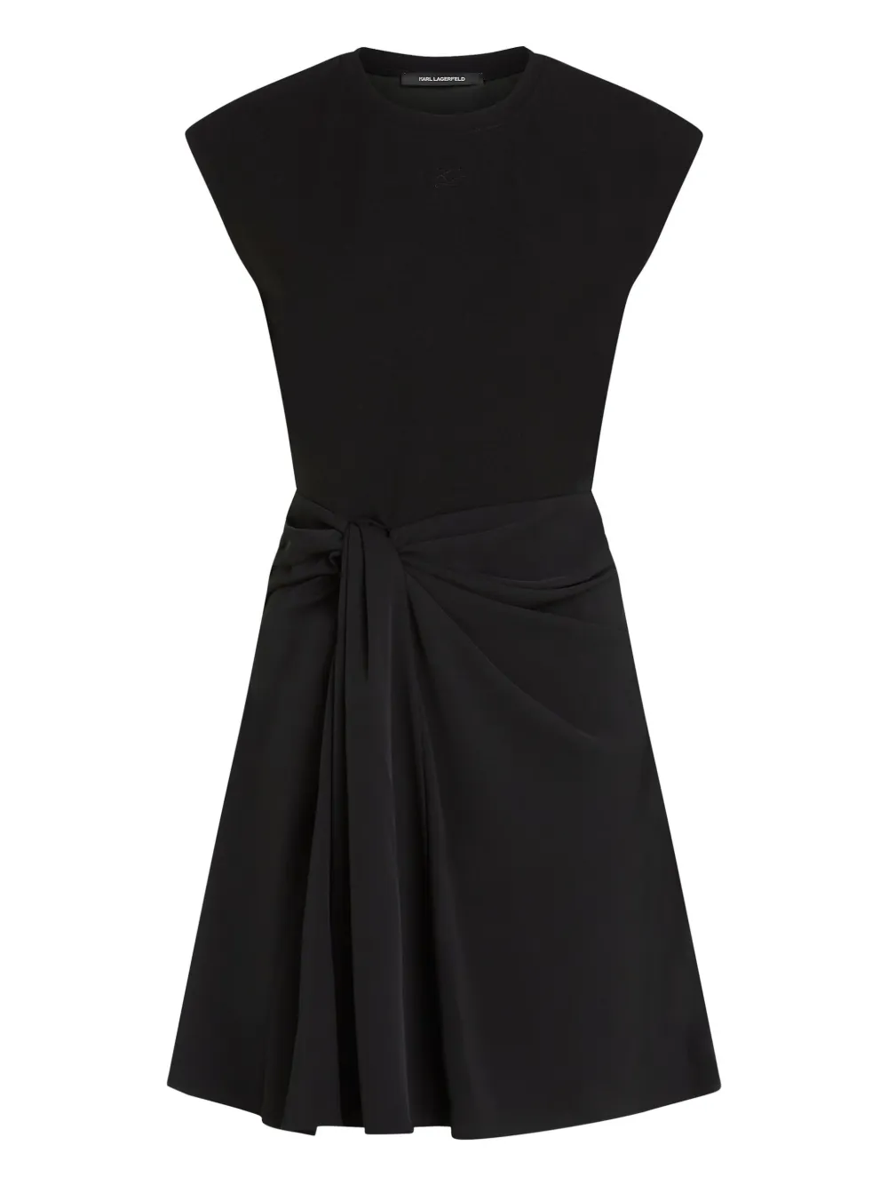 Karl Lagerfeld vestido con paneles | negro | Image 1