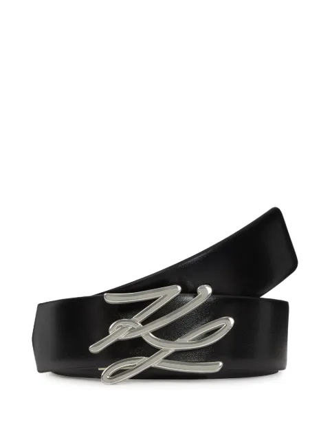 Karl Lagerfeld K Autograph reversible belt