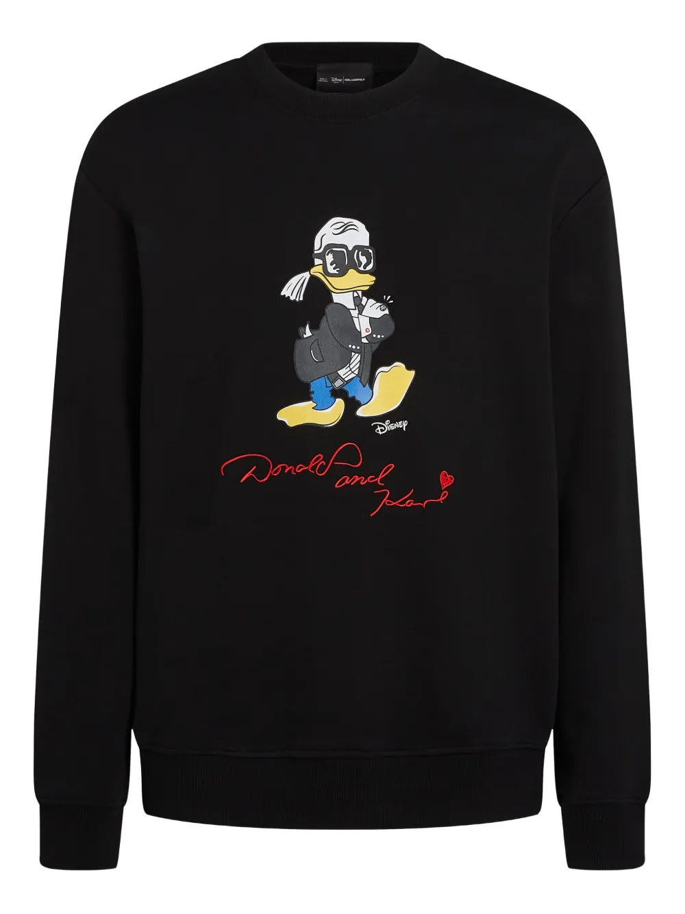 Karl Lagerfeld x Disney スウェットシャツ - ブラック Karl Lagerfeld x Disney スウェットシャツ - ブラック
