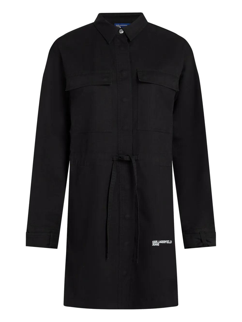 Karl Lagerfeld Jeans Cargo blousejurk Zwart