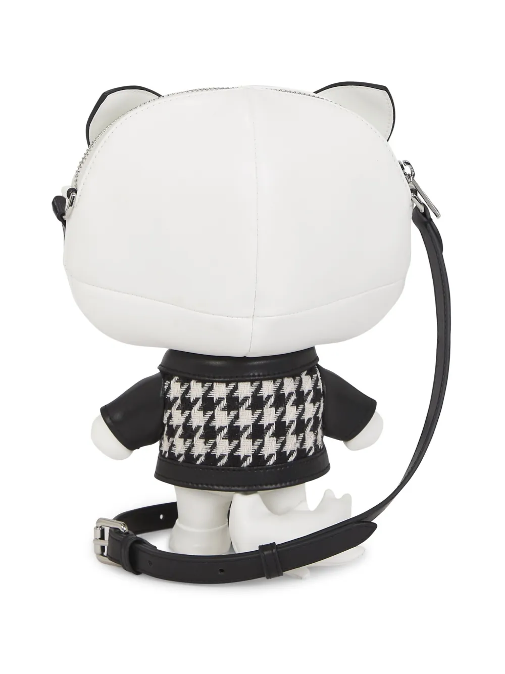 Karl Lagerfeld Ikon Choupette crossbodytas Wit