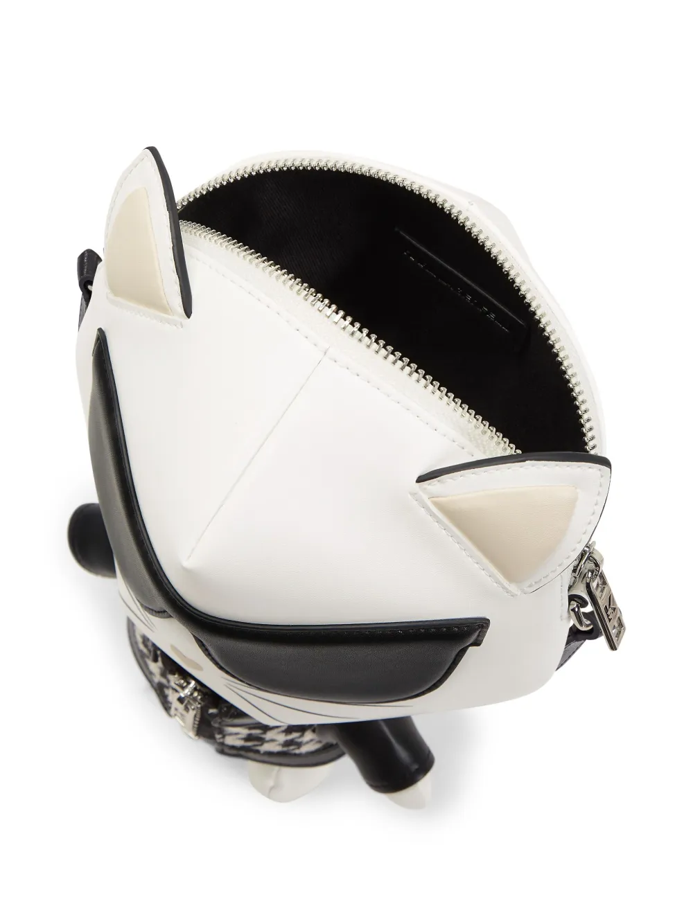 Karl Lagerfeld Ikon Choupette crossbodytas Wit