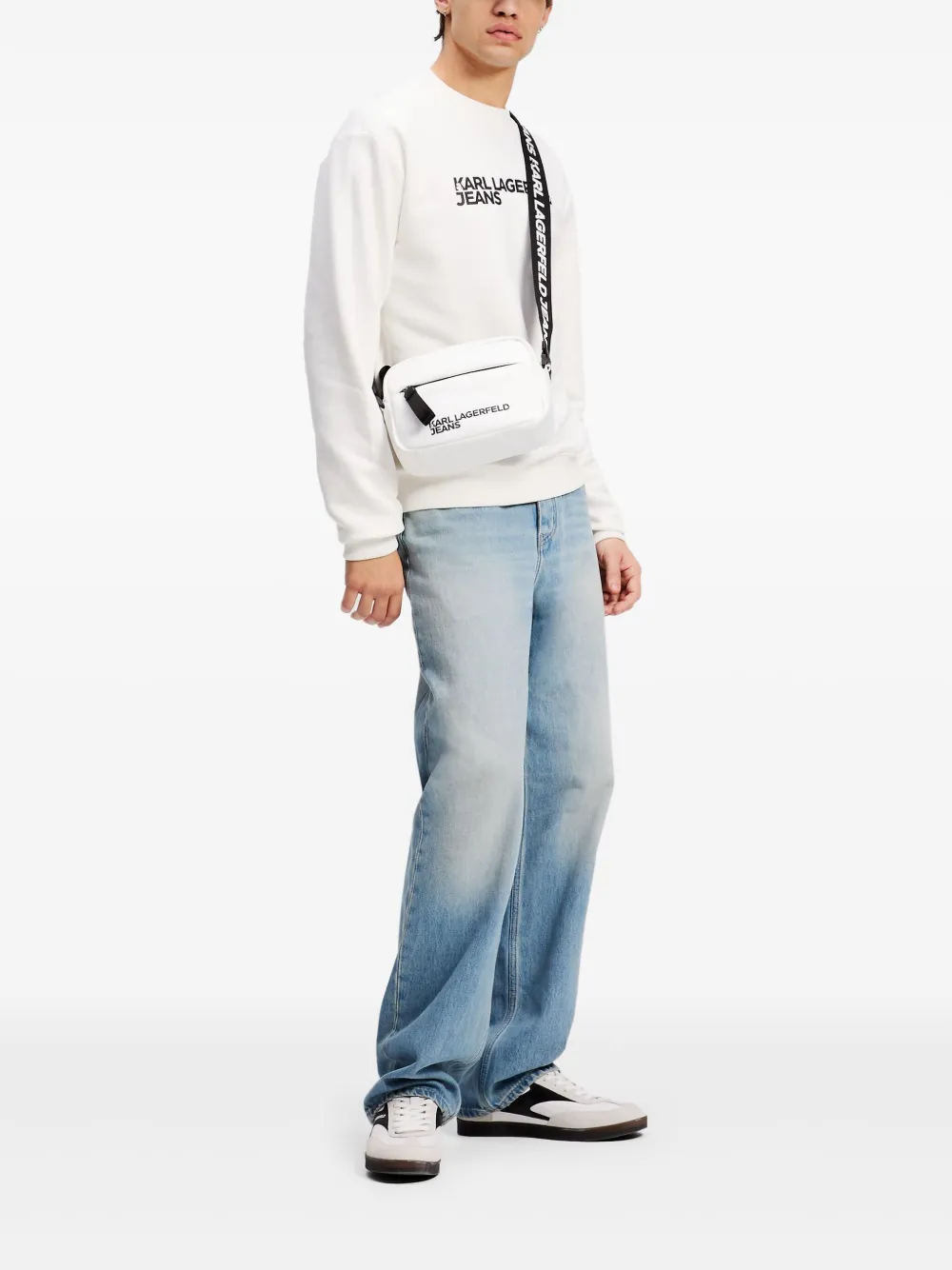 Karl Lagerfeld Jeans sudadera con logo estampado | Sudaderas | Image 2
