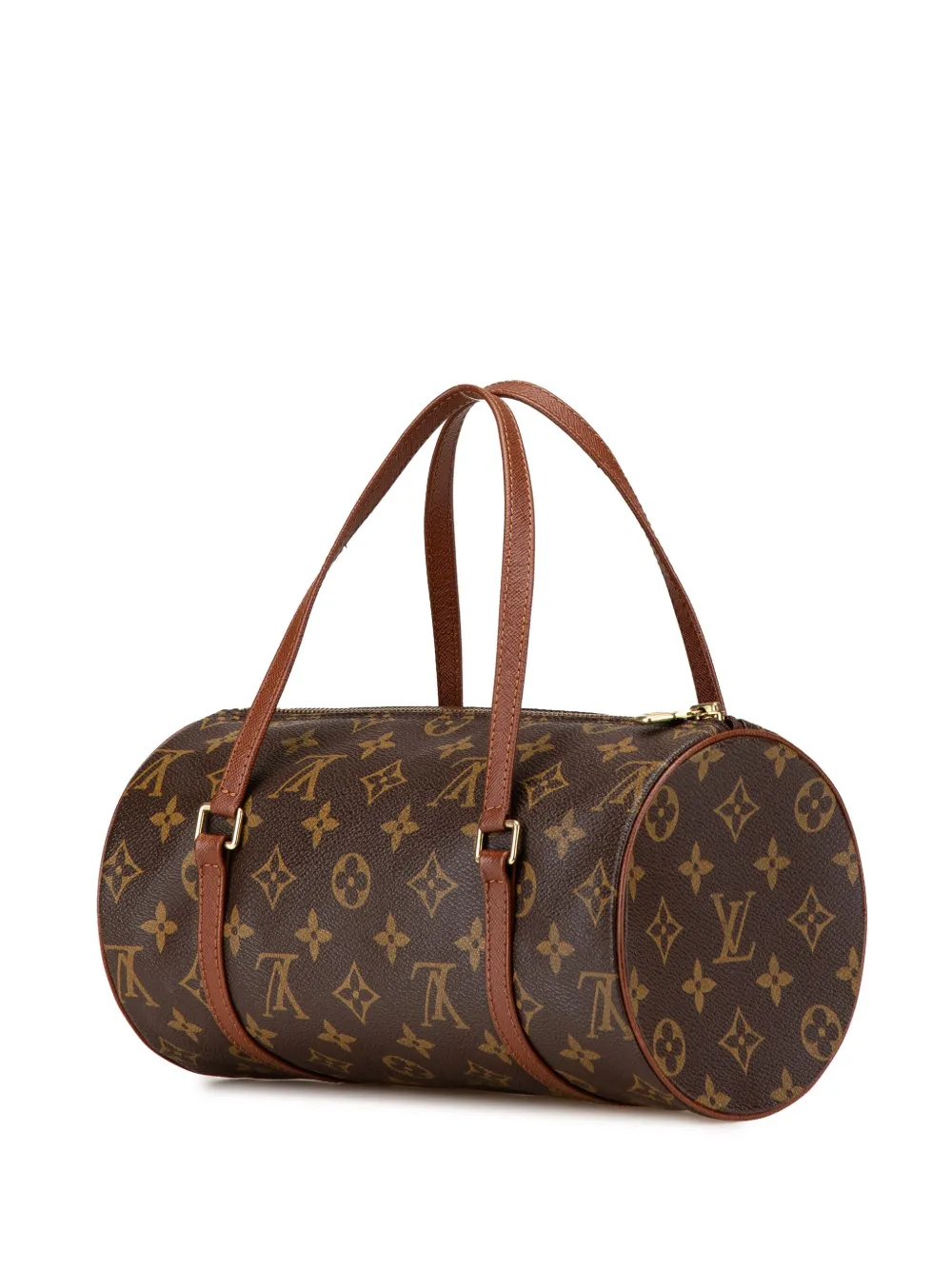 Louis Vuitton Pre-Owned 2001 Papillon 26 handtas met monogram - Bruin