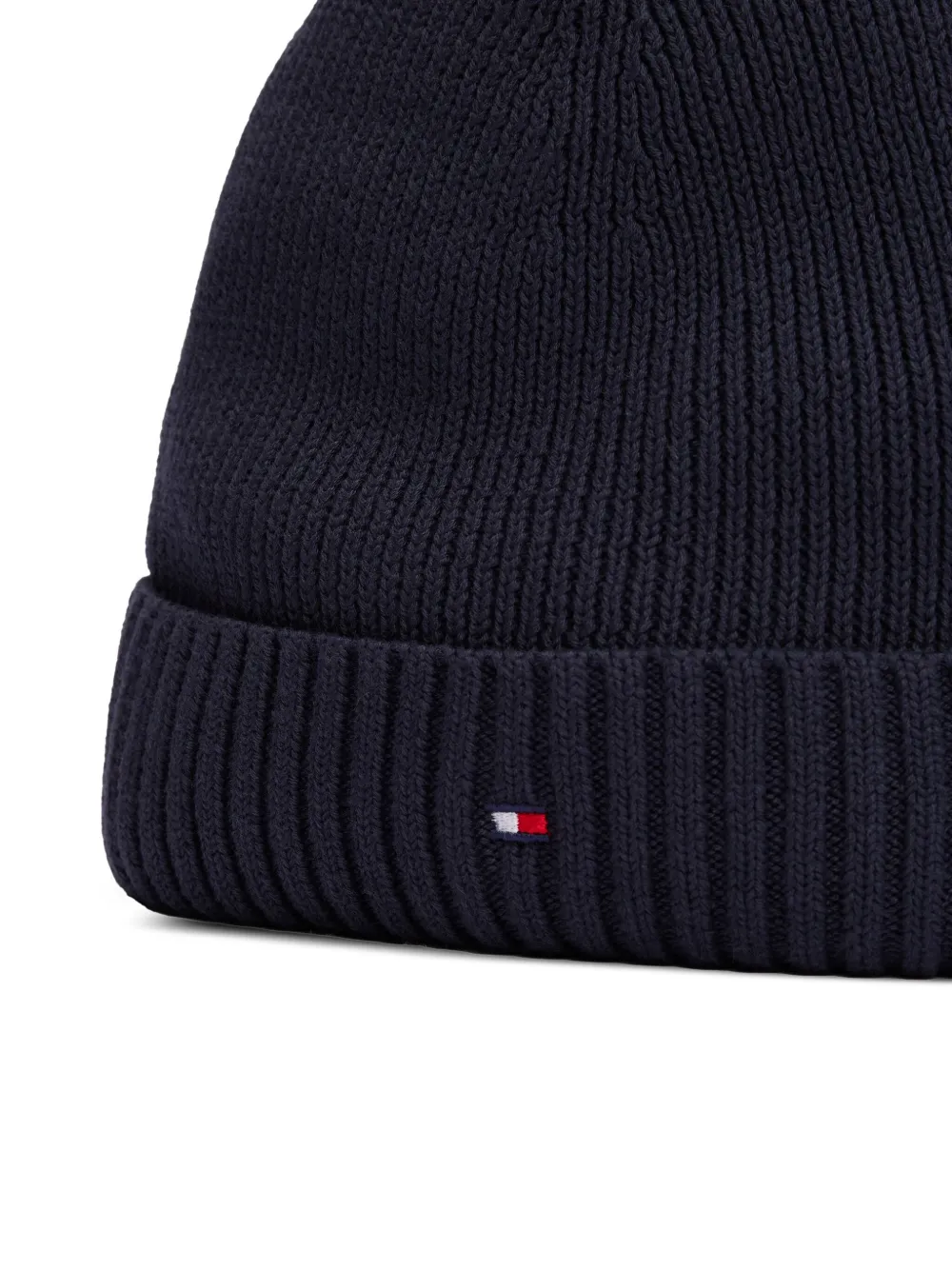 Tommy Hilfiger Junior Muts met geborduurde vlag Blauw