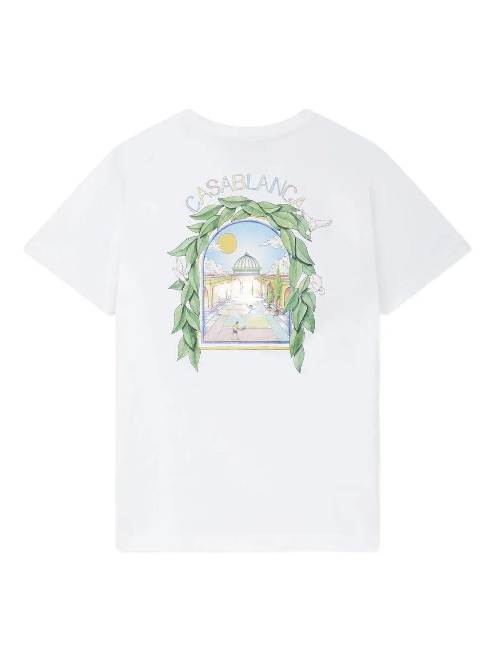 Casablanca graphic-print cotton T-shirt | T-Shirts | Image 2