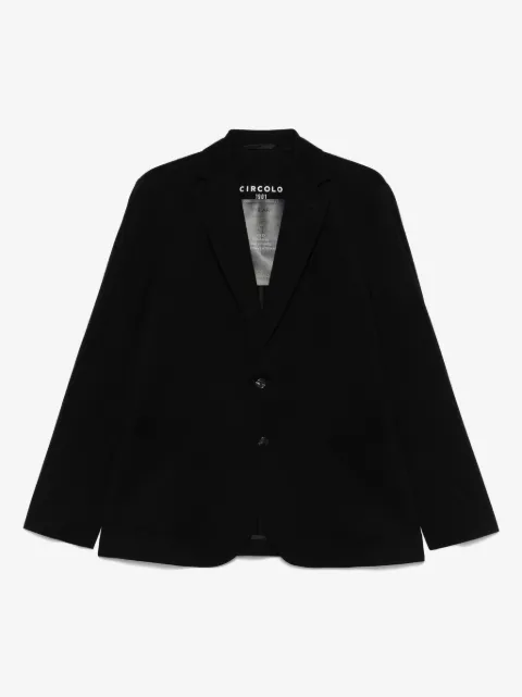 Circolo 1901 piqué-weave blazer