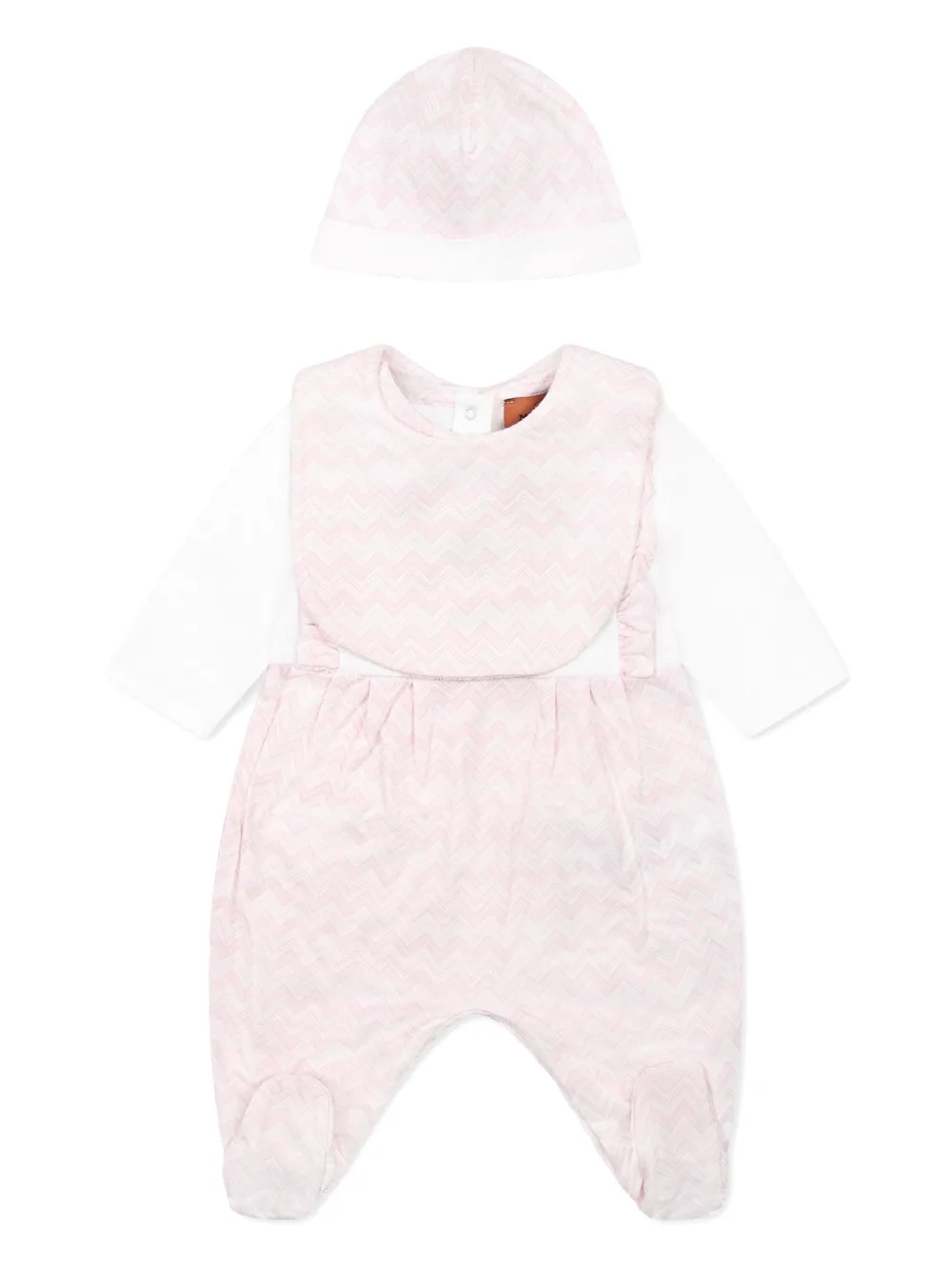 Missoni Kids Katoenen babypakje Wit