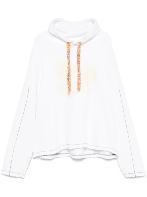 Bonsai logo-embroidered hoodie