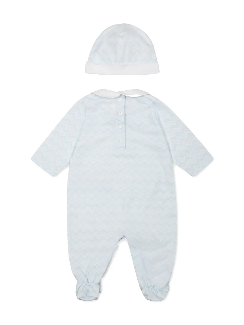 Missoni Kids cotton pajamas - Blauw